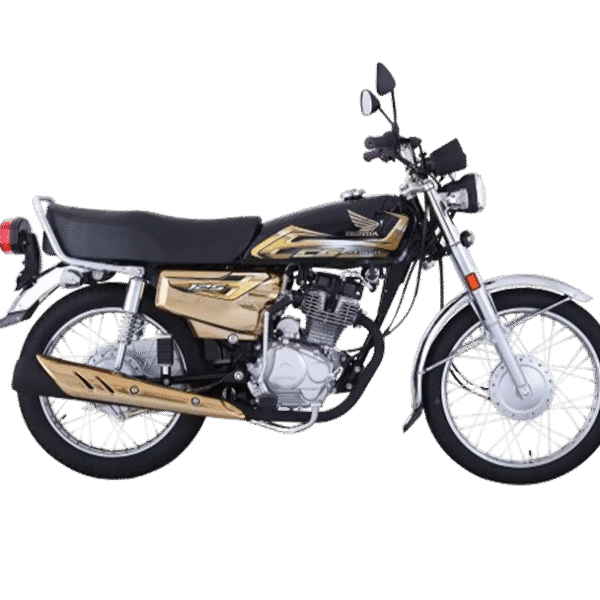 Honda CG125S Gold Black