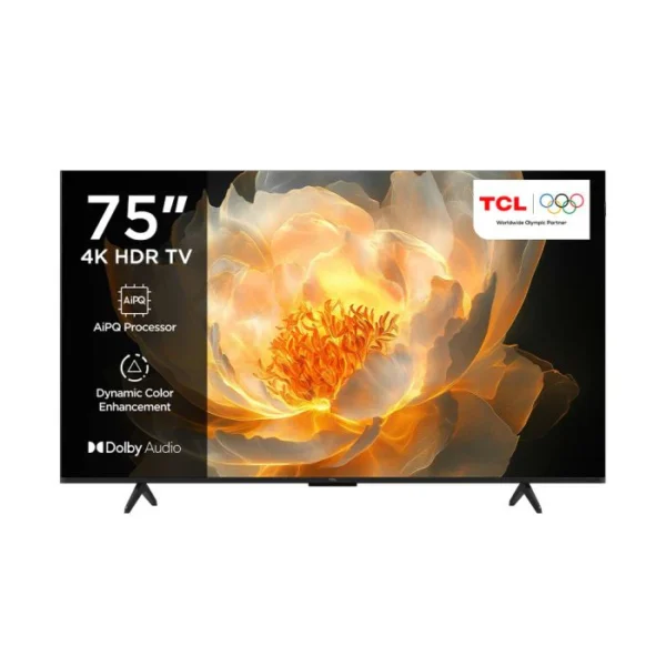 TCL 75 Inch 4K UHD Google TV | 75V6C Latest 2025 Series